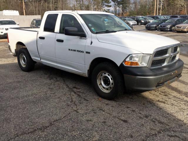 1D7RV1GT0BS638891 - 2011 DODGE RAM 1500 WHITE photo 1