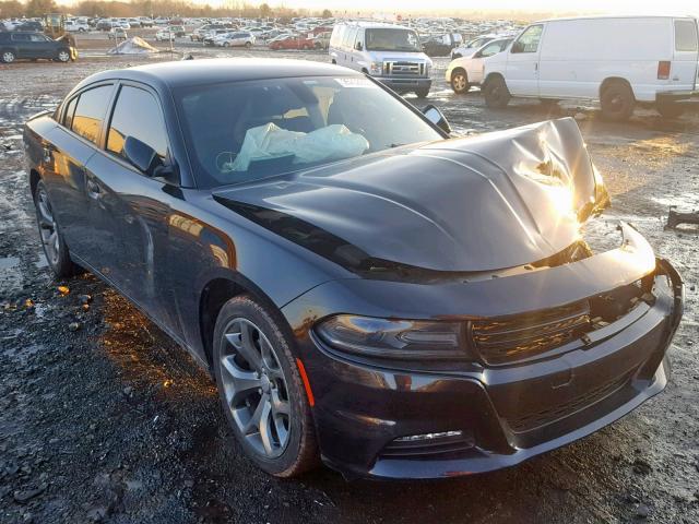 2C3CDXHG4GH146746 - 2016 DODGE CHARGER SX BLACK photo 1