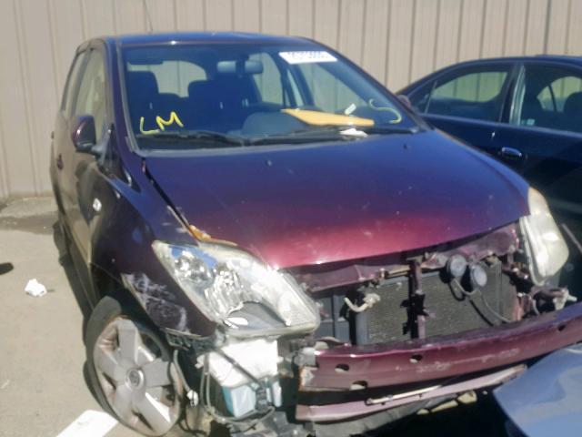 JTKKT624750109882 - 2005 TOYOTA SCION XA PURPLE photo 1