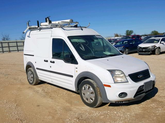 NM0LS7BN2DT135166 - 2013 FORD TRANSIT CO WHITE photo 1