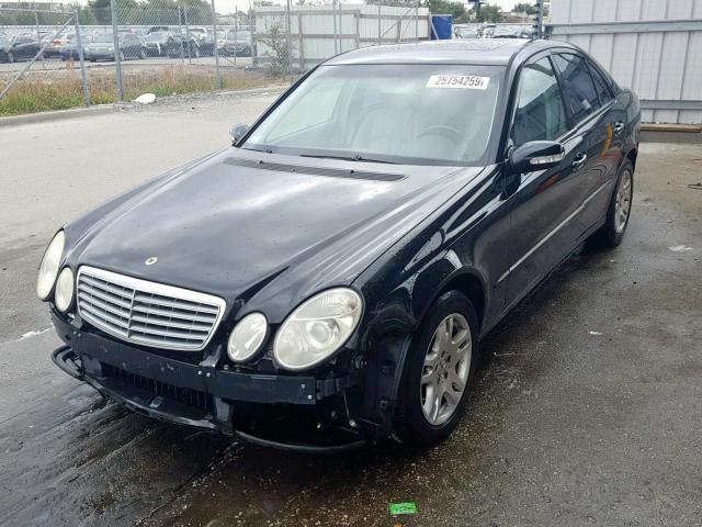 WDBUF65J33A232769 - 2003 MERCEDES-BENZ E 320 BLACK photo 2