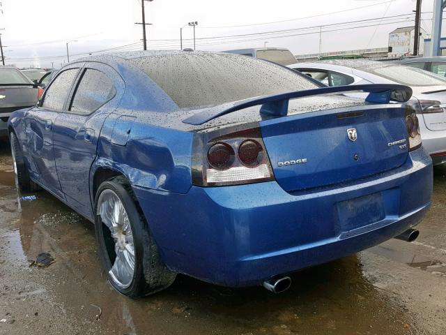 2B3KA33VX9H556471 - 2009 DODGE CHARGER SX BLUE photo 3