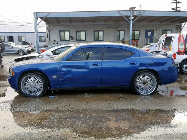 2B3KA33VX9H556471 - 2009 DODGE CHARGER SX BLUE photo 9