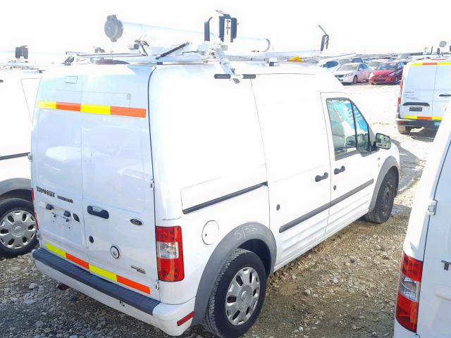 NM0LS7BN9DT135312 - 2013 FORD TRANSIT CO WHITE photo 4