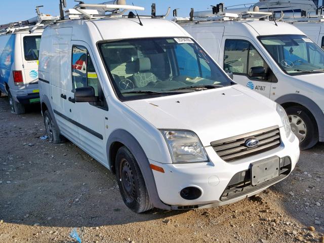 NM0LS7BN0DT134744 - 2013 FORD TRANSIT CO WHITE photo 1