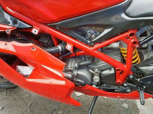 ZDM1XBEW67B006820 - 2007 DUCATI 1098 BASE RED photo 7