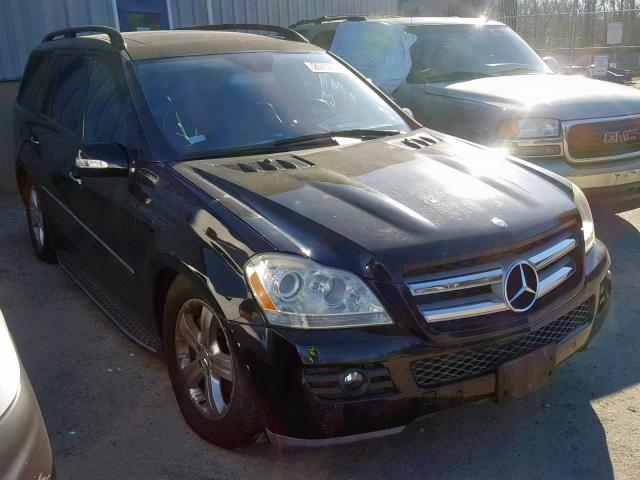 4JGBF71E97A256695 - 2007 MERCEDES-BENZ GL 450 4MA BLACK photo 1