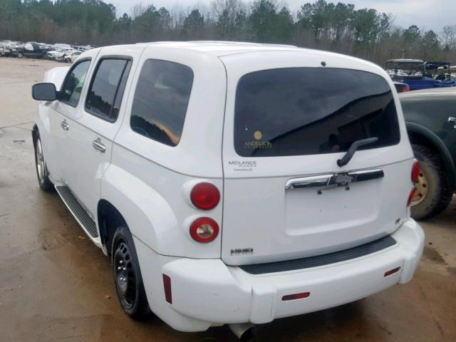 3GNDA33P37S613605 - 2007 CHEVROLET HHR LT WHITE photo 3