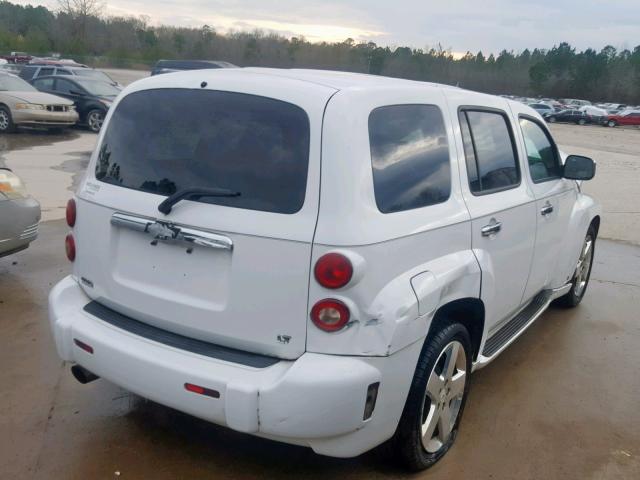 3GNDA33P37S613605 - 2007 CHEVROLET HHR LT WHITE photo 4