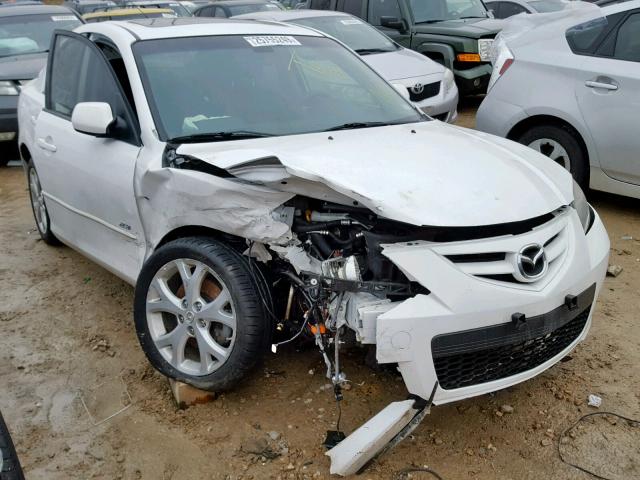 JM1BK323481820177 - 2008 MAZDA 3 S WHITE photo 1