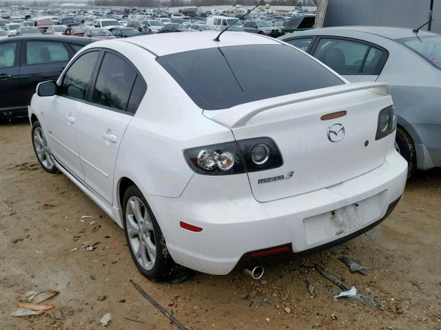 JM1BK323481820177 - 2008 MAZDA 3 S WHITE photo 3