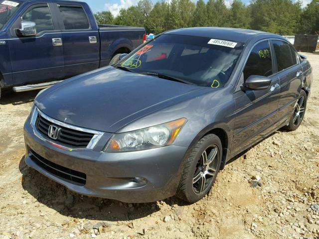 1HGCP3F81AA012470 - 2010 HONDA ACCORD EXL GRAY photo 2