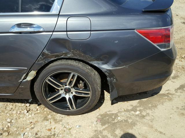 1HGCP3F81AA012470 - 2010 HONDA ACCORD EXL GRAY photo 9