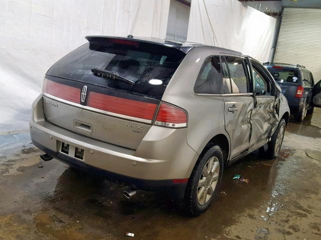 2LMDU88C88BJ40620 - 2008 LINCOLN MKX SILVER photo 4