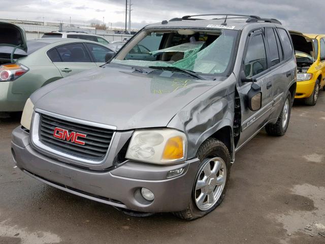 1GKDT13S752241114 - 2005 GMC ENVOY GRAY photo 2