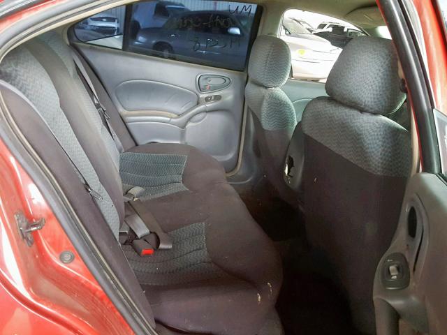 1G2NF52E34M536020 - 2004 PONTIAC GRAND AM S RED photo 6