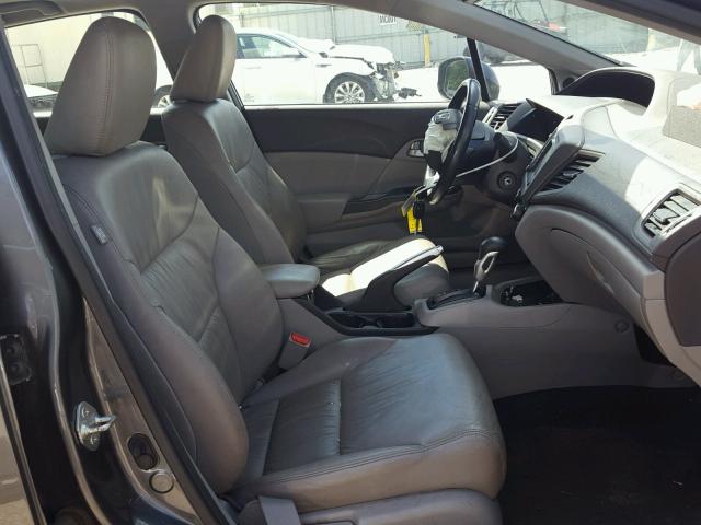 19XFB2F99CE348896 - 2012 HONDA CIVIC EXL 灰色 照片 5