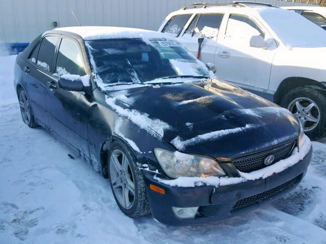 JTHBD192530080423 - 2003 LEXUS IS 300 BLACK photo 1