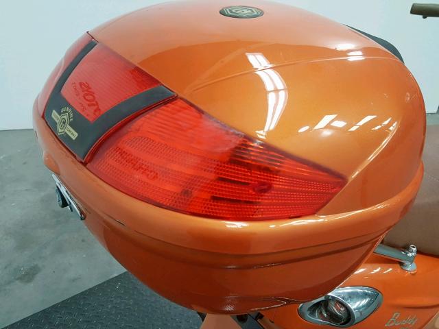 RFVPAC20771003613 - 2007 GENUINE SCOOTER CO. BUDDY 125 ORANGE photo 13