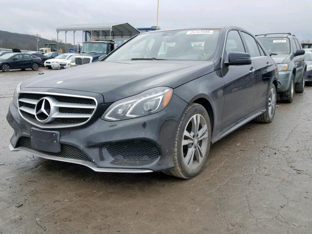 WDDHF9HB3EA941719 - 2014 MERCEDES-BENZ E 250 BLUE BLACK photo 2