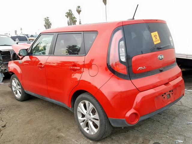 KNDJX3A58G7846342 - 2016 KIA SOUL ! Qırmızı foto 3