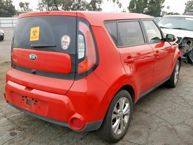 KNDJX3A58G7846342 - 2016 KIA SOUL ! Qırmızı foto 4