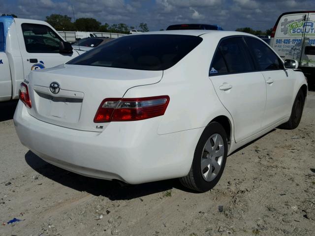 4T1BE46K77U579576 - 2007 TOYOTA CAMRY NEW WHITE photo 4