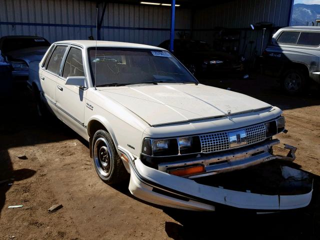1G3AJ19R8FD301867 - 1985 OLDSMOBILE CUTLASS CI ბეჟი ფოტო 1