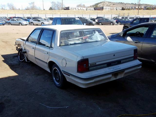 1G3AJ19R8FD301867 - 1985 OLDSMOBILE CUTLASS CI ბეჟი ფოტო 3