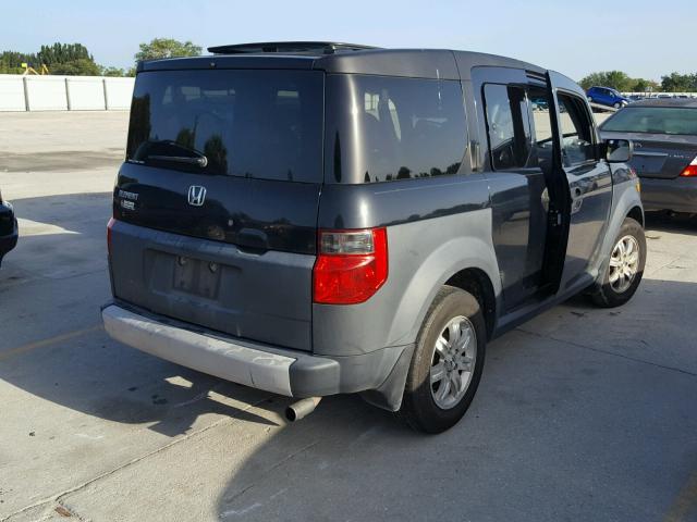 5J6YH28636L020891 - 2006 HONDA ELEMENT EX BLACK photo 4