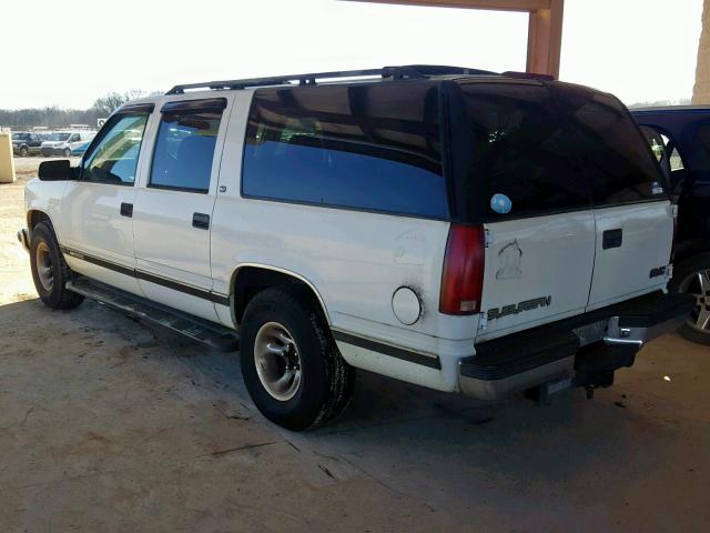 1GKEC16R6XJ732649 - 1999 GMC SUBURBAN C WHITE photo 3