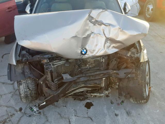 WBAUL73599VE86610 - 2009 BMW 128 I SILVER photo 7