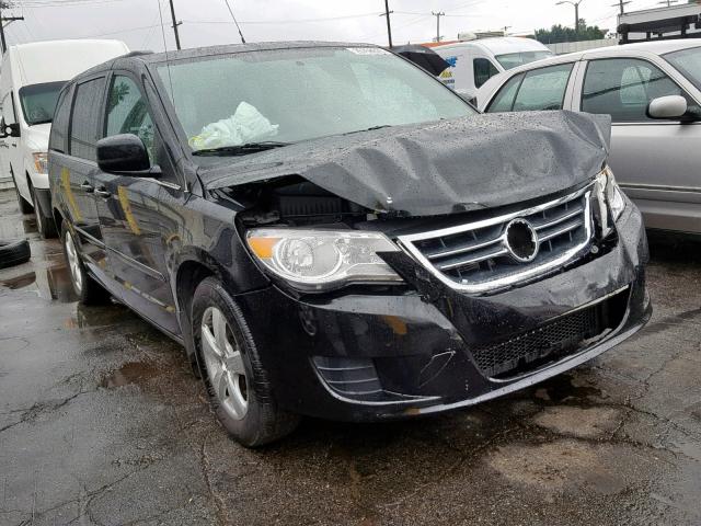 2V4RW3DG0BR802996 - 2011 VOLKSWAGEN ROUTAN SE BLACK photo 1