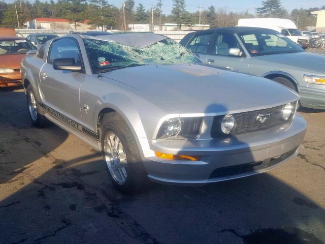 1ZVHT82H795124288 - 2009 FORD MUSTANG GT SILVER photo 1