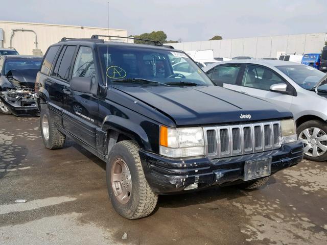 1J4FX48S6WC294931 - 1998 JEEP GRAND CHER BLACK photo 1