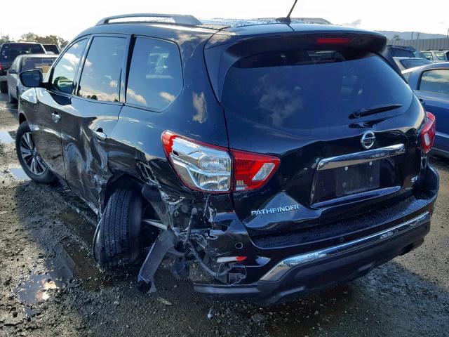 5N1DR2MN2HC697086 - 2017 NISSAN PATHFINDER BLACK photo 3