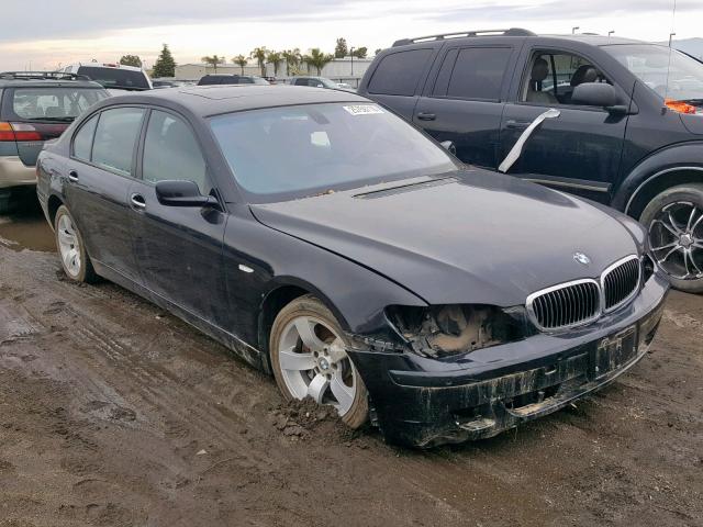 WBAHN83577DT65138 - 2007 BMW 750 BLACK photo 1