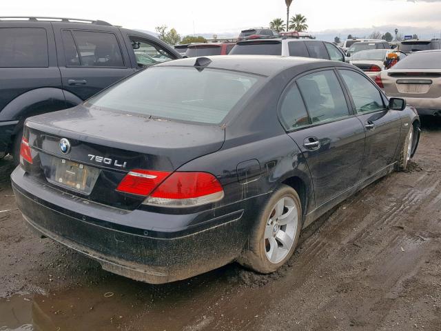 WBAHN83577DT65138 - 2007 BMW 750 BLACK photo 4