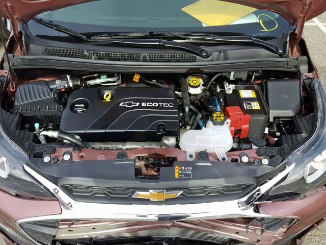 KL8CB6SA6KC731932 - 2019 CHEVROLET SPARK LS PINK photo 7