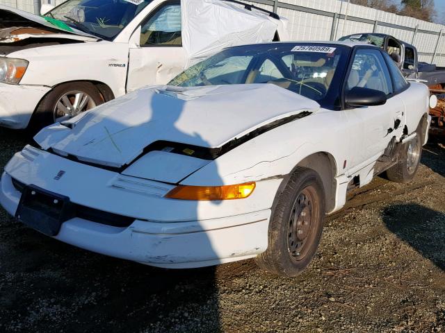 1G8ZH1579RZ291743 - 1994 SATURN SC2 WHITE photo 2