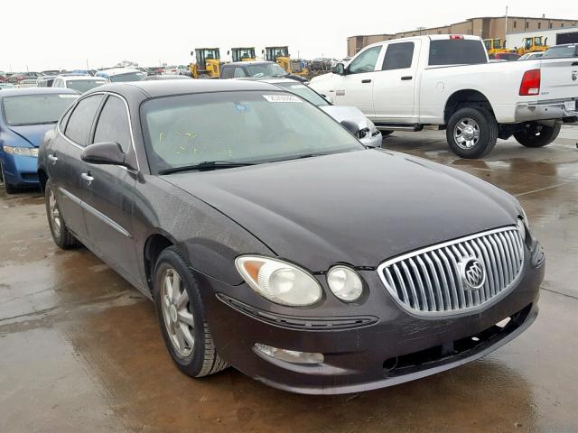 2G4WD582381215157 - 2008 BUICK LACROSSE C BROWN photo 1