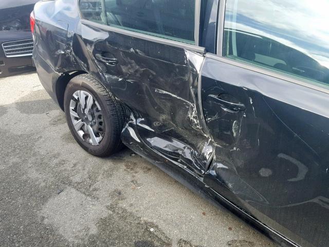 3VW2K7AJ1DM421017 - 2013 VOLKSWAGEN JETTA BASE BLACK photo 9