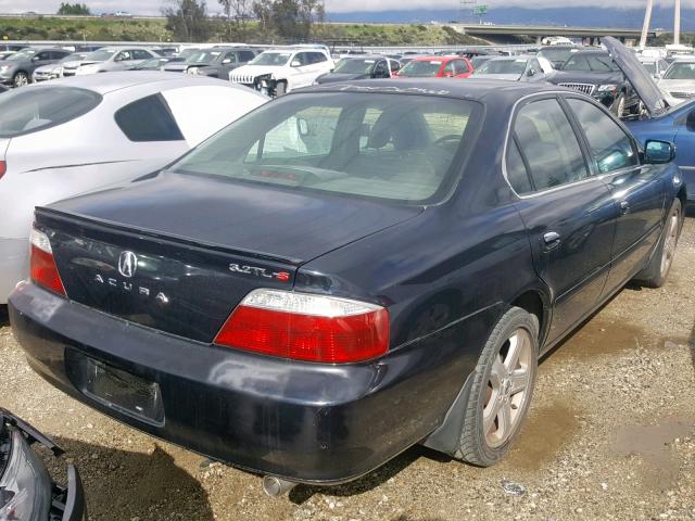 19UUA56863A046375 - 2003 ACURA 3.2TL TYPE BLACK photo 4