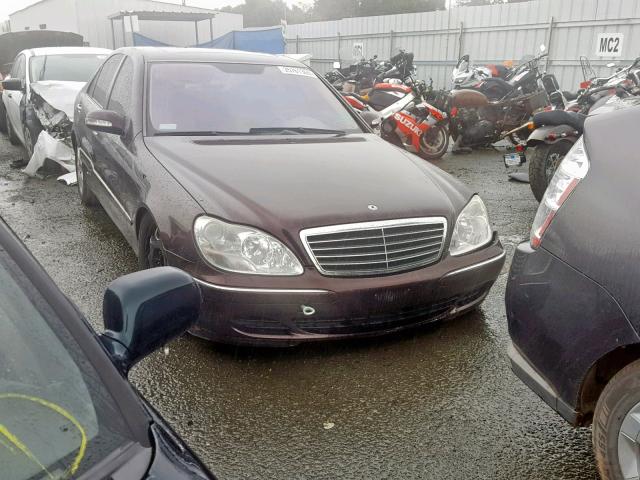 WDBNG83J96A474311 - 2006 MERCEDES-BENZ S 430 4MAT BURGUNDY photo 1