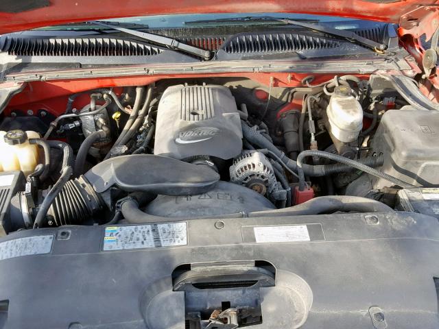 1GCGC24U33Z243591 - 2003 CHEVROLET SILVERADO RED photo 7