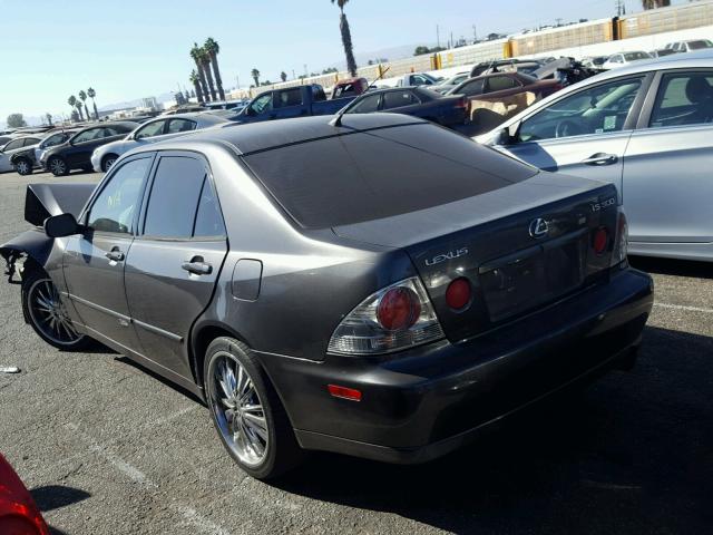 JTHBD192920036102 - 2002 LEXUS IS 300 GRAY photo 3