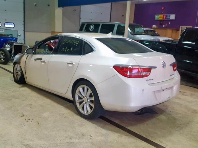 1G4PR5SK8D4220366 - 2013 BUICK VERANO CON WHITE photo 3