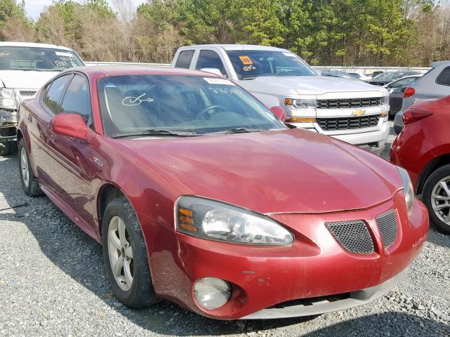 2G2WP522551276563 - 2005 PONTIAC GRAND PRIX MAROON photo 1