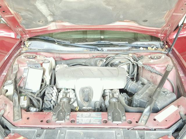 2G2WP522551276563 - 2005 PONTIAC GRAND PRIX MAROON photo 7