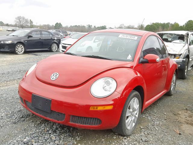 3VWRW31C99M511441 - 2009 VOLKSWAGEN NEW BEETLE Qırmızı foto 2